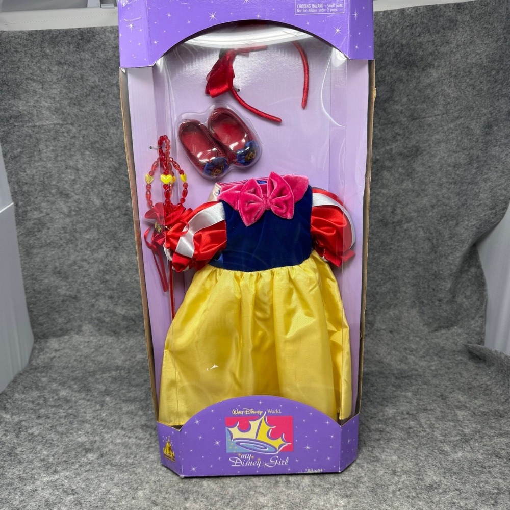 Walt Disney World My Disney Girl Princess SNOW WHITE Clothes Shoes 18" Dolls NEW